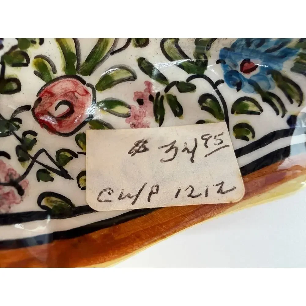 Ceramicas Coimbra Portugal Shell Bowls Set Hand Painted Marta Sec XVIII 1.14lb